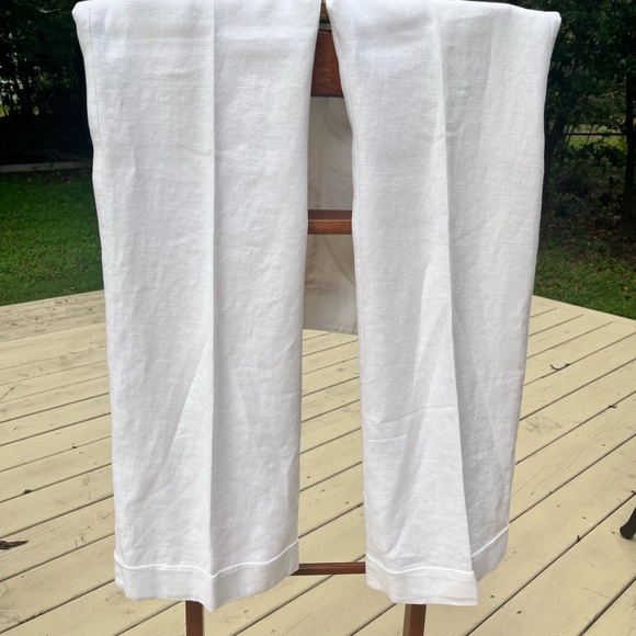 Tory Burch Wide leg Linen Pants - Picture 2 of 7